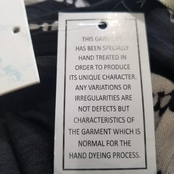 Raviya Black Swimsuit Tie-Dye-Print Swim Cover-up - Picture 8 of 9